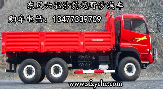 東風(fēng)牌EQ2221AX型沙漠越野車