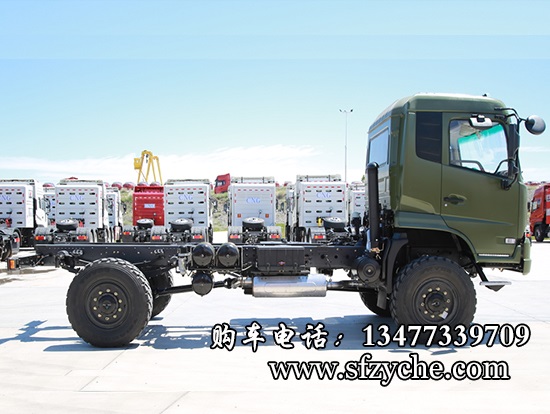 東風(fēng)天錦高端四驅(qū)越野房車底盤