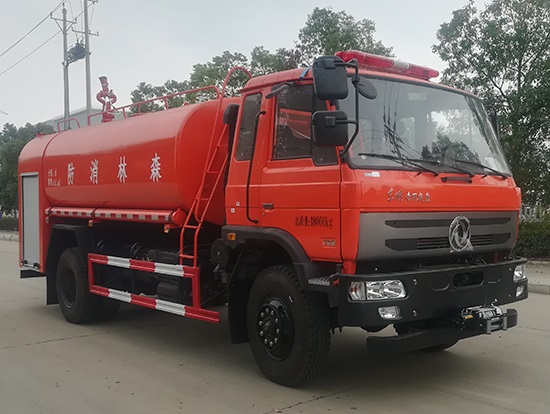 東風(fēng)四驅(qū)越野森林消防水罐車