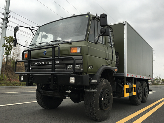 東風(fēng)DFS5160XXYL型六驅(qū)沙漠越野廂式運(yùn)輸車