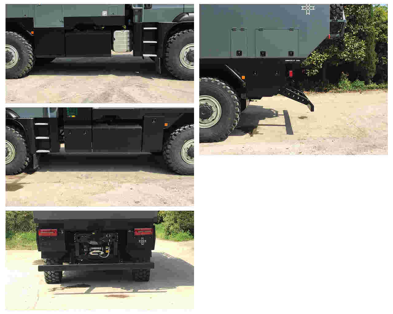 德國曼雙排四驅(qū)越野房車