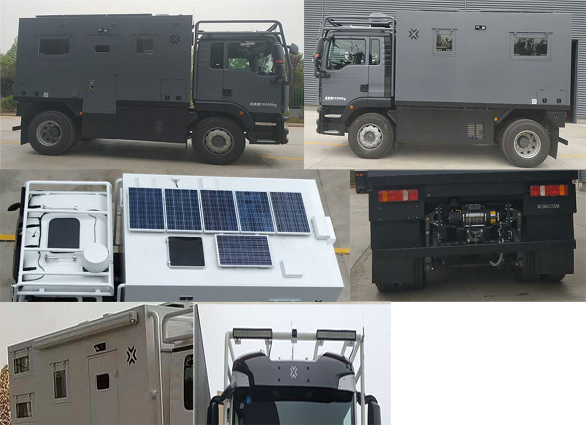 重汽豪沃T5G高端藍(lán)牌越野房車(chē)