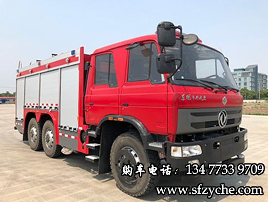 東風(fēng)雙排六驅(qū)水罐消防車