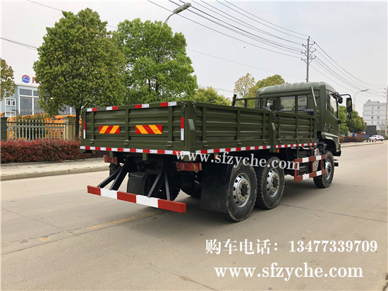 國(guó)六排放東風(fēng)天錦(6×6)越野載貨汽車