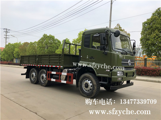 東風(fēng)牌DFV2163GP6D1型全驅(qū)越野載貨汽車