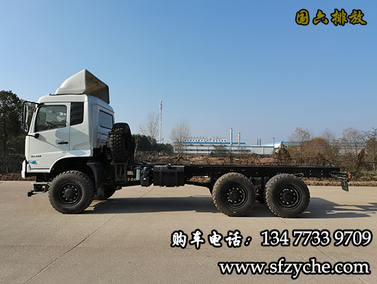 國六天錦高端六驅(qū)越野房車底盤