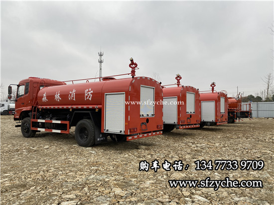 CLT5165GPSFV6型四驅供水車