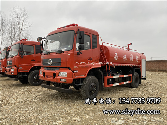 CLT5165GPSFV6型四驅供水車