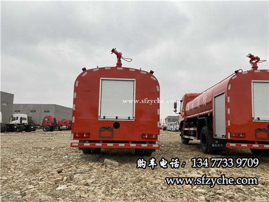 CLT5165GPSFV6型四驅供水車