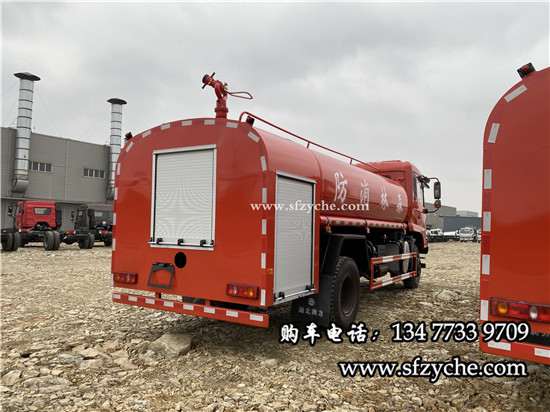 CLT5165GPSFV6型四驅供水車
