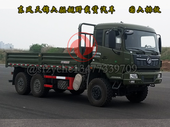 東風(fēng)牌DFH2200B型六驅(qū)越野載貨汽車
