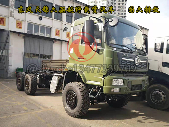 東風(fēng)牌DFH2200B型六驅(qū)越野載貨汽車