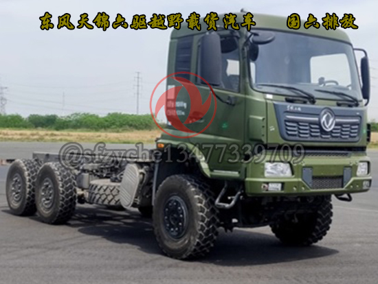 東風(fēng)牌DFH2200B型六驅(qū)越野載貨汽車